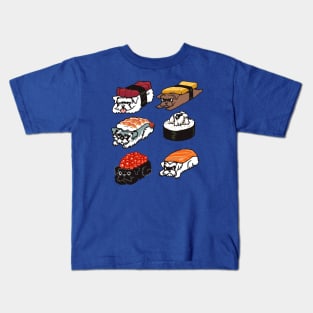 Sushi Schnauzer Kids T-Shirt